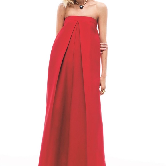 ANTHROPOLOGIE AMANDI Red Carolyn Wide-Leg Jumpsuit Sz Med NWT - Picture 8 of 8